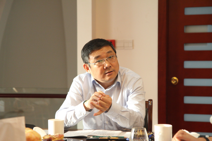 赵主任作指示 赵主任作指示